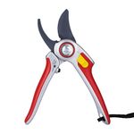 WOLF Garten 73Afa006650 Alu Professional Bypass Secateurs with 30° Cutting Angle Joints,Cutting Performance Upto 25 Mm,Ideal for Plant Tissue Cutting(7X 10 X 22 Cm)