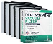 8 Kenmore 86889 EF-1 Replacement HEPA Exhaust Vacuum Filter, Compare to Part # 86889, Designed & Engineered by Crucial Vacuum