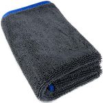 Airlab Microfiber Car Drying Towel Extra Large Car Wash Auto Detailing Super Absorbent Cleaning Cloth Ultra Soft Lint Free, Streak Free, 600GSM, 24'' x 35'', 1 Pack