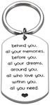 DM Fashion Inspirational Keychain Gifts for Him Her, Best Friend Daughter Son Nurse Student Gifts for Practitioner Masters Degree Graduates, Medical High School Gifts for Graduation Birthday