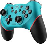 Diswoe Wireless Pro Controller for Switch, Bluetooth Controller for Switch Pro Switch Gamepad Joystick with Rechargeable Battery, Double Shock, 6-Axis Gyro, Turbo for Switch Lite Oled