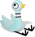 Don't Let The Pigeon Drive The Bus Plush 12” Mo Willems Kohls Stuffed Animal Plushs Soft Stuffed Bird Kids Toys Boy Girl Home Decor Adorable Ultra-Soft Classics Comfort