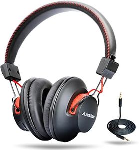 Avantree Audition - Bluetooth Over-Ear Headphones & Mic for PC with 40hr Battery Life, Wireless & Wired Modes, and Long-Lasting Durable Build