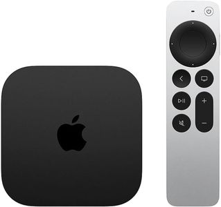 Apple TV 4K Wi-Fi (3rd Generation) with Siri Remote & Apple 1 Year Limited Warranty (64 GB Wi Fi)