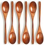 Wooden Spoons, 6 Pieces Wood Soup S