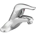 Moen L64601 Chateau Single Handle Lavatory Faucet without Drain Assembly, Chrome