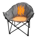 Kuma Outdoor Gear Lazy Bear Heated Chair Heather Grey