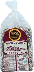 Amish Country Popcorn 2 lbs Bag Purple Popcorn Kernels Old Fashioned, Non-GMO and Gluten Free (Purple - 2 lbs Bag)