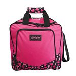 KR Strikeforce Krest Hearts Single Bowling Ball Tote Bag Holds One Bowling Ball and Shoes Up to Size 14 (Hearts)