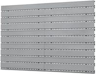 Savior Equipment Wall Rack System Heavy-Duty Steel Slatwall Panels Wall Mount Storage, 5 or 10 Pieces Modular Firearms Gun Wall Gear Accessories Organizer