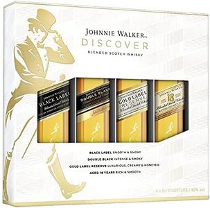 Johnnie Walker 2020 Discover Gift Pack Whisky 50 ml (Pack of 4)