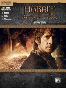 Hobbit Trilogy: Violin, Book & Online Audio/Software/PDF (Pop Instrumental Solo)