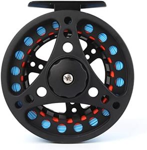 ANGLER DREAM pre-Loaded (1/2WT 3/4WT 5/6WT 7/8WT) Fly Reel with Line Combo Aluminum Alloy Large Arbor Fly Fishing Reels Weight Forward Fly Line with Braided Backing Tapered Leader