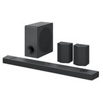 LG Sound Bar with Surround Speakers S95QR - 9.1.5 Channel, 810 Watts Output, Home Theater Audio with Dolby Atmos, DTS:X, IMAX Enhanced, AI Room Calibration PRO (S95QR.DCANLLK).