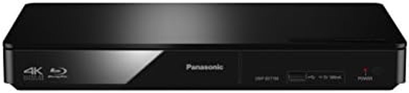 Panasonic DMP-BDT184EG 3D Blu-ray Player (4K Upscaling, DLNA, VoD, HDMI-Steuerung, USB, MKV-Playback) schwarz