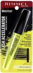 Rimmel Lash Accelerator Mascara, Extreme Black, Pack of 1