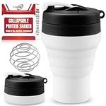 Protein Shaker Bottle Pink Collapsi