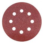 50PCS Sanding Discs Pads 40 Grits 5 Inch Hook and Loop 8-Holes Sandpaper Assorted for Random Orbital Sander