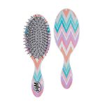 Wet Brush Hair Brush Kids Detangler - Detangling Knots, Snag-Free, Anti-Static Brush, Intelliflex Bristles, No pain, Split-Ends & Hair Breakage, Chevron Print, Easy Hold, Child-Friendly Size