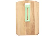 apollo THE HOUSEWARES BRAND Beech Chopping Board, Natural Beech Wood, Serving Platter, Charcuterie Cheese Board, Size: 45x35x2cm, Natural