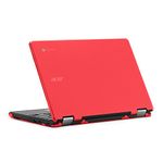 mCover Hard Case for 11.6" Acer Chromebook Spin 11 R751T CP311 series Convertible Laptop (** Not compatible with CP311 3H Series **) Red