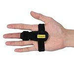 Trigger Finger Splint, Adjustable Finger Brace for Straightening Curved, Bent, Braceability Trigger Finger Locked & Stenosing Tenosynovitis Hands - Tendon Release &