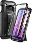 SUPCASE Unicorn Beetle Pro Series Designed for Samsung Galaxy S10e Case (2019 Release) Full-Body Dual Layer Rugged with Holster & Kickstand with Built-in Screen Protector (Black)