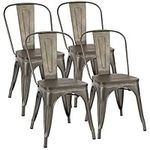 Furmax Metal Dining Chair Indoor-Ou