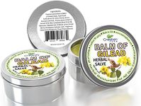 Creation Farm Balm of Gilead Herbal Salve - 3 Pack Large 4 oz Tins -Balm of Gilead Ointment -Balm De Gilead Ungüento