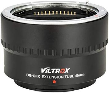 Viltrox DG-GFX 45mm Metal Mount Auto Focus AF Macro Extension Tube Ring for Fuji GFX 50S 50R GFX Mount Medium Format Camera