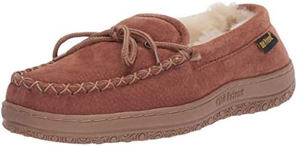 Old Friend Women's Moccasin Slipper, Chestnut II, 11 B (M)