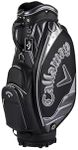 Callaway CRT EXIA BLK/SLV 24 Caddy Bag, 9.5 Type, Fits 47 Inches, 8.0 lbs (4.0 kg), 4 Divids, Black/Silver Men's