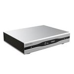 Gustard DAC-A26 AK4499EX×2 AK4191 MQA DAC, DSD512 PCM768kHz DAC/Streamer/Renderer, Digital USB/Optical/Coaxial/AES/LAN/Clock/IIS to RCA/XLR Audio Converters with Remote Control (Silver)