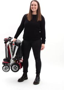 Drive Devilbiss Elite Folding Mobility Scooter – Red