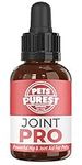 Pets Purest Hip and Joint Supplement for Dogs, Adult & Senior - 100% Natural Liquid Joint Care with Turmeric - Supports Mobility & Flexibility