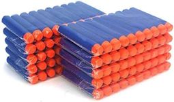 COSORO 7.2cm Refill Foam Bullet Darts for Nerf N-strike Elite Series Blasters Kid Toy Gun (100PCS Blue)