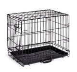 Prevue Hendryx Home On-The-Go Single Door Dog Crate E431, X-Small, Black