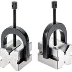 Grizzly H5608 V-Block Pair with Clamps 1-5/8-Inch