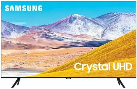 SAMSUNG 43-inch Class Crystal UHD TU-8000 Series - 4K UHD HDR Smart TV with Alexa Built-in (UN43TU8000FXZA, 2020 Model)