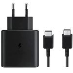 Original 45W Charger Compatible with Samsung S23 Ultra| S23+| S22| S21 Ultra| S21 Plus 5G| Note 20 Ultra| S20| Type C to C - Black with 6 Months Warranty