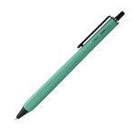 OHTO GS02 Roller Gel Pen, Retractable Needle Tip 0.5mm Fine Point, Mint Green Barrel, Ultra-Quick Drying Black Gel Ink Pen, All-Metal Hybrid Body, GS02-G5-MI
