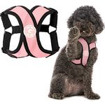 Gooby Comfort X Step-in Harness, Pink, Medium