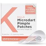 ZitSticka Killa Kit | Self-Dissolving Microdart Patch for Covering Zits and Spots, Stickers for Face and Skin, Vegan and Cruelty Free (8 Pack)