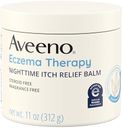 Aveeno Eczema Therapy Itch Relief Balm with Colloidal Oatmeal & Ceramide for Dry Itchy Skin, Non-Greasy, Steroid-, Fragrance- & Paraben-Free Moisturizing Skin Protectant Cream, 11 oz