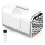 Portable Camping Air Conditioner, 4400/5100BTU Mini Mobile AC Unit with Digital Display, Quiet Cooling Heating Function, Compact Portable Cooler for Motorhome Dorm Office Pet(86-108ft²)