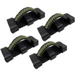 SWLOR Grab Handles for Jeep(Army Green),Grab Handles for Jeep Wrangler JL JK TJ YJ Gladiator JT 1987-2023,Paracord Roll Bar Grab Handles for Jeep Accessories