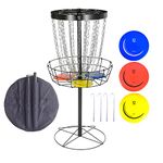 Disc Golf Basket Pro with Carry Bag