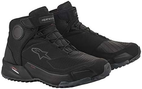 Alpinestars Unisex Motorbike Shoes, Black, 12 US Women