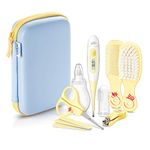 Philips Avent All Baby Care Essentials Set including Digital Thermometer, Nasal Aspirator, Nail and Hair Care