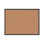 Bi-Office Cork Notice Board 60 x 40 cm, Black